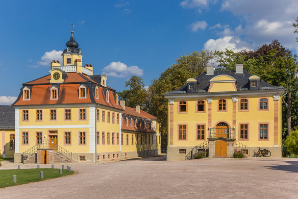 Historic buildings of the Belvedere castle in Weimar, Germany - Φωτογραφία, εικόνα