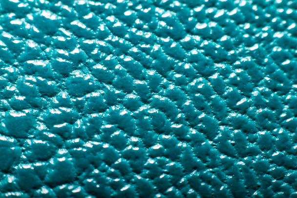 cielo azul textura de cuero fondo superficie stock photo.selective enfoque y efectos de desenfoque - Foto, imagen