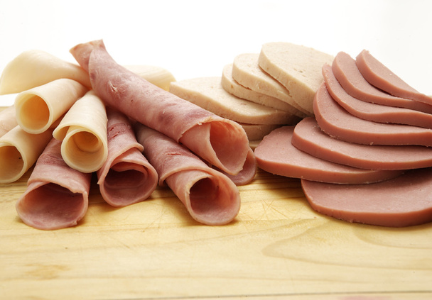 kolekce maso studené lahůdkářství - Fotografie, Obrázek