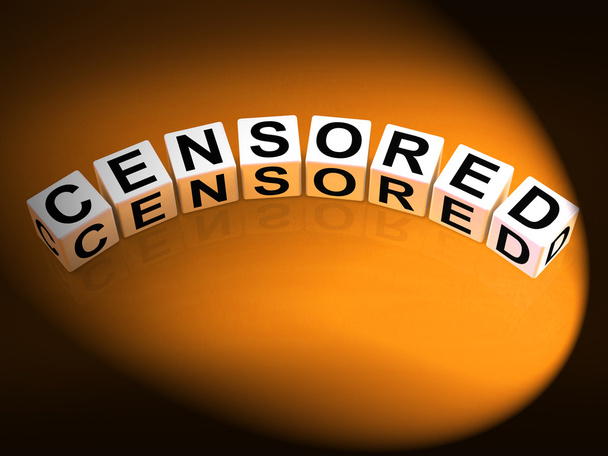 Mostra dadi censurati Lista nera modificata e proibito
 - Foto, immagini