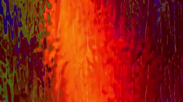 Abstract Vibrant Vertical Fluid Lines Digital Rendering - Footage, Video