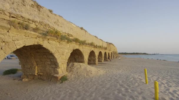 De Romeinse aquaduct ruïnes - Video