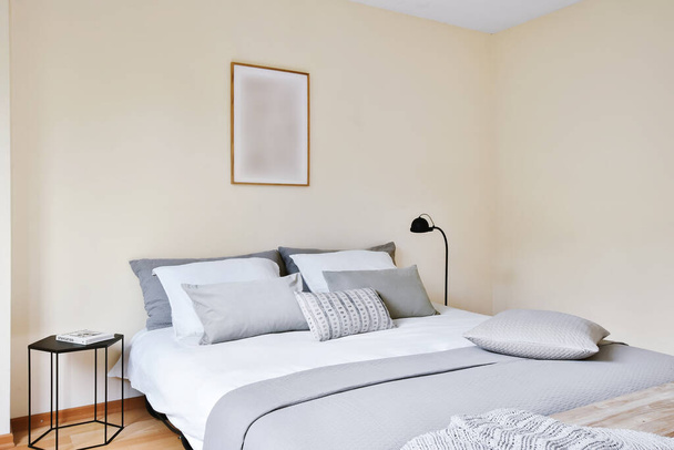 Stylish bedroom design - Foto, Imagem