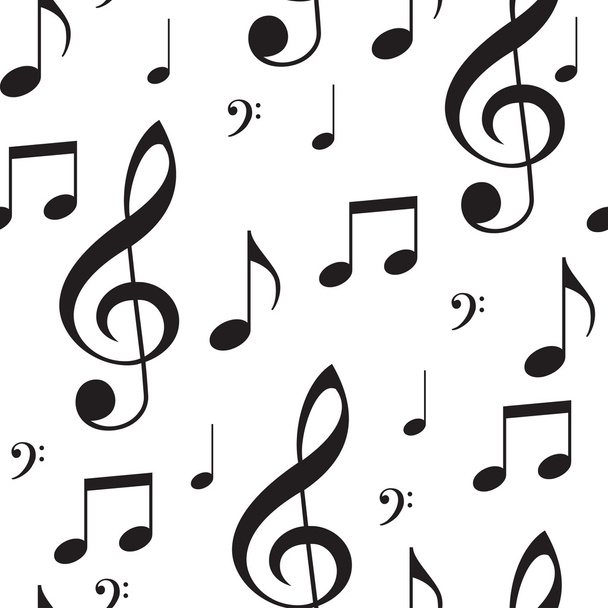 Musical notes - Vector, afbeelding