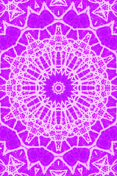 Seamless kaleidoscope, mandala abstract background view - Photo, Image