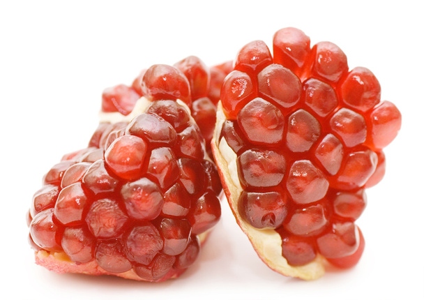 Pomegranate isolated on white background - Φωτογραφία, εικόνα