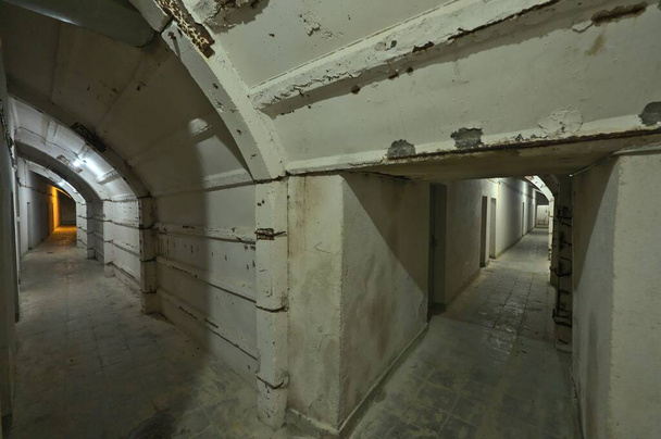 A historic cold war bunker facility in the city of Gjirokaster - Photo, Image