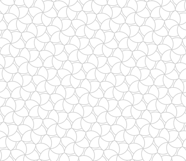 Abstract geometric seamless pattern. Gray and white. Modern stylish texture. Vector background. - Vector, Image