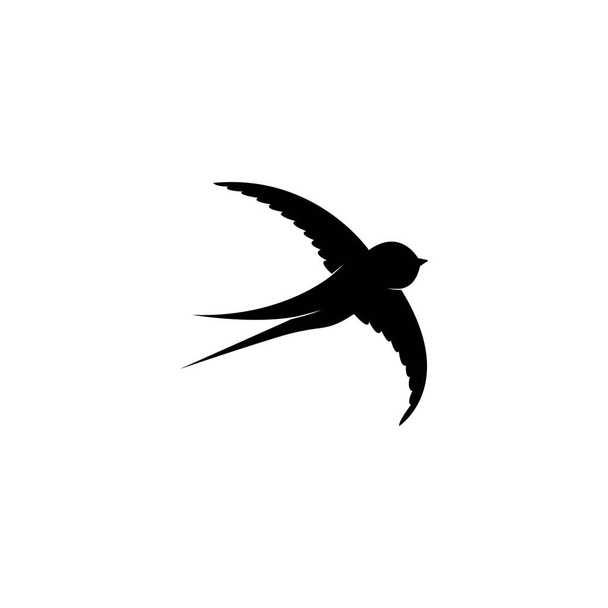 Swallow logo vector template, Creative swallow logo design concepts, icon symbol, illustration design - Vector, Image
