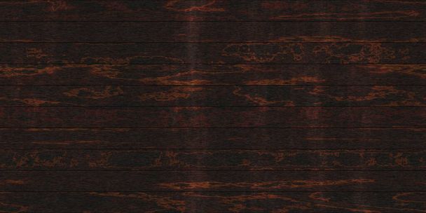 Grunge ruskea tumma vaakasuora puulevy, lämmin kuva puupaneeli suunnittelu - Valokuva, kuva
