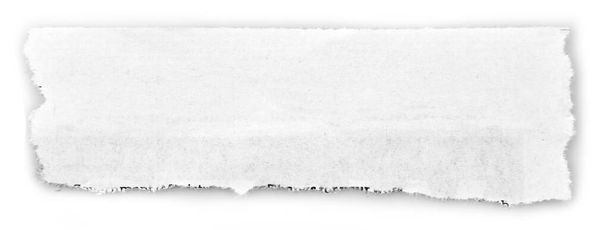 Один кусок рваной бумаги  - Фото, изображение