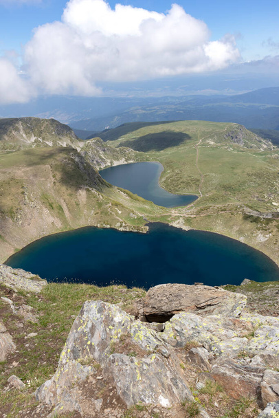 Amazing Landscape of The Seven Rila Lakes, Rila Mountain, Bulgaria - Fotó, kép