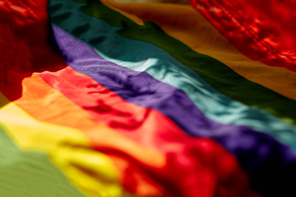 Rainbow Pride Month flag Гендерна ідентичність. LGBTQ Концепт прапора. Гендерна рівність, LGBTQIIA, трансгендерна, гендерна концепція. Концепція гей гордості. Безшовні візерунки. Тінь, що терпить. - Фото, зображення
