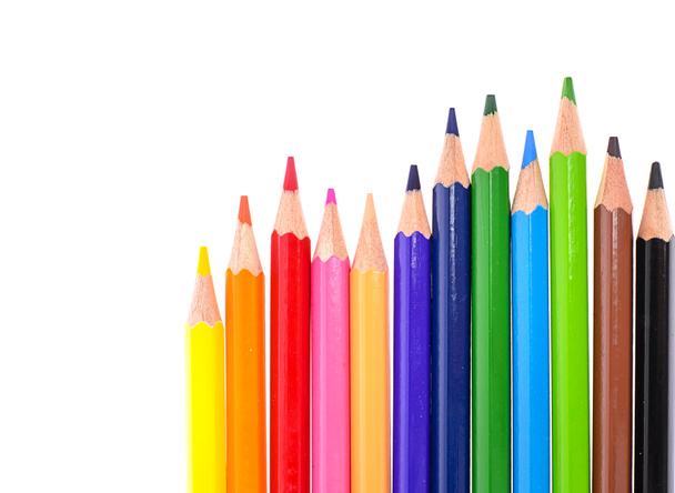 Multicolor pencils - Valokuva, kuva