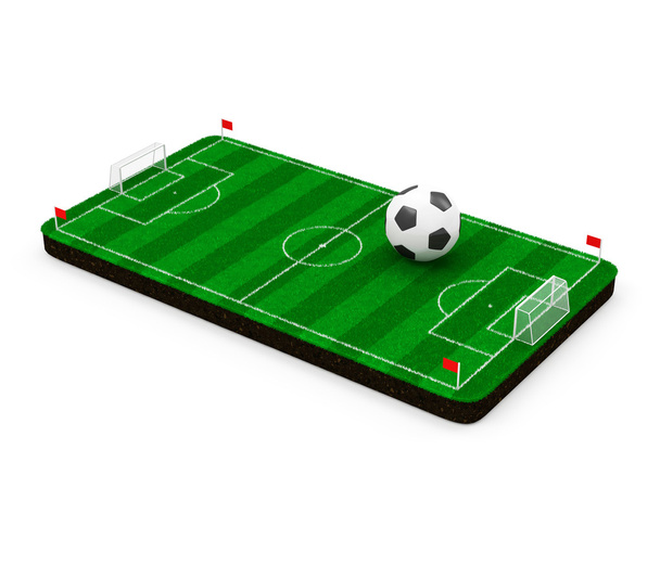 Miniature Soccer Field - Foto, immagini