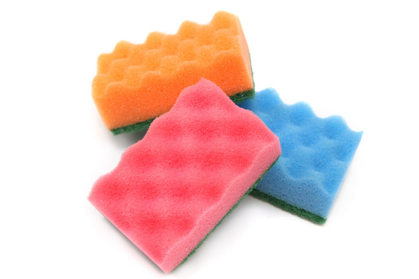 Three colorful sponges - Photo, Image
