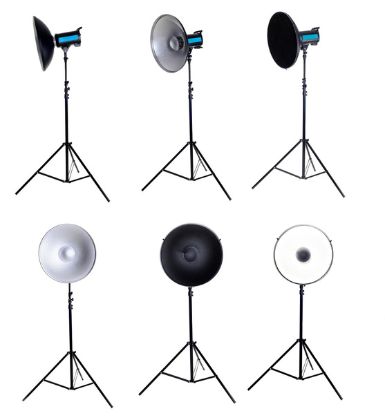 Photo studio equipment beauty dish isolated - Photo, Image