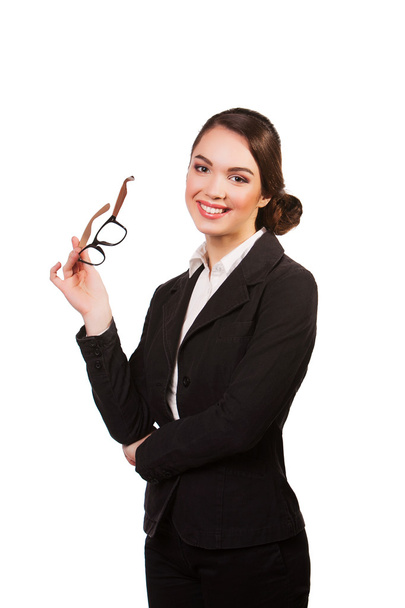business woman in glasses - Foto, Imagem