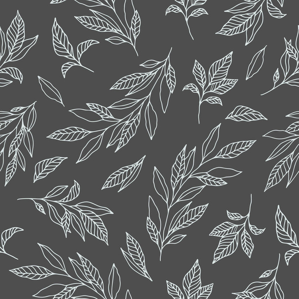 Floral seamless patterns. Vector design for paper, cover, fabric, interior decor - Διάνυσμα, εικόνα