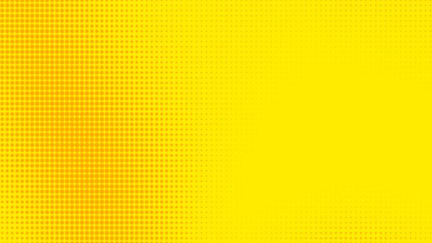 Punkte halbton gelb orange Farbverlauf Textur mit Technologie digitalen Hintergrund. Punkte-Pop-Art-Comics mit sommerlichem Hintergrund.  - Foto, Bild