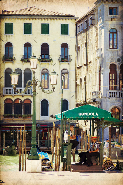 Venedik, İtalya, büyük Kanal - Fotoğraf, Görsel