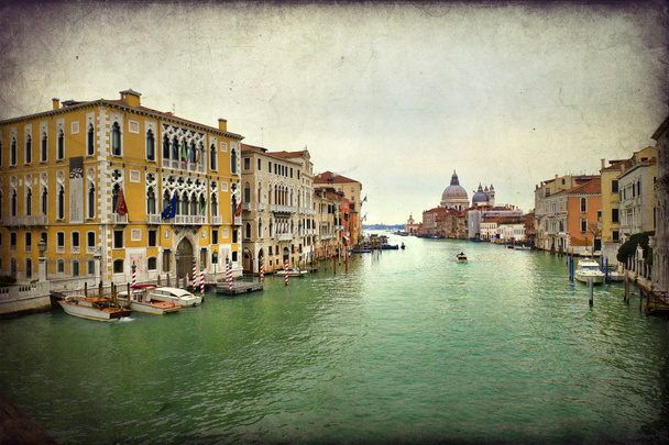 μεγάλο κανάλι της Βενετίας, Ιταλία, - Φωτογραφία, εικόνα