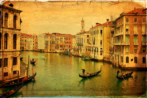Venedik, İtalya, büyük Kanal - Fotoğraf, Görsel