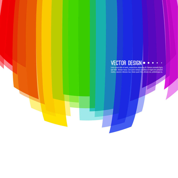 Vector abstract colorful background. - Вектор,изображение