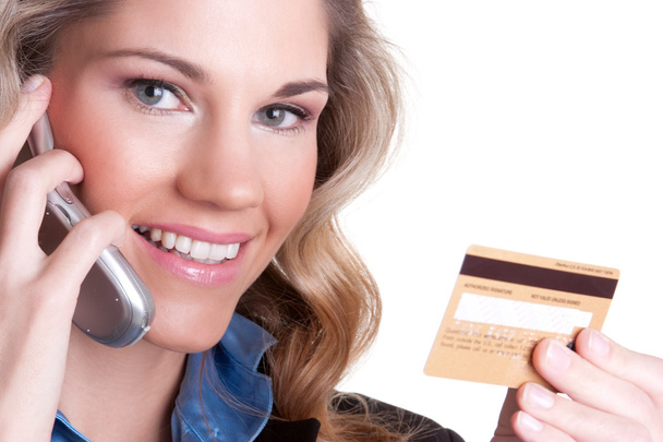 Credit Card Woman - Zdjęcie, obraz
