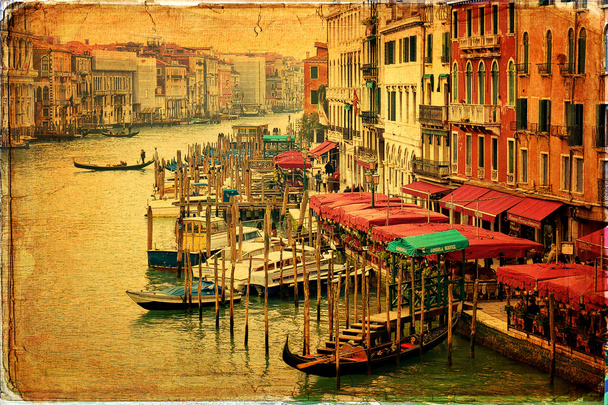 Canal Grande Velence, Olaszország, - Fotó, kép