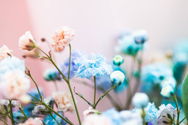 Květiny v zahradě, květinové krásy a botanické pozadí pro svatební pozvánky a přání k pozdravu, příroda a životní prostředí koncept - Fotografie, Obrázek
