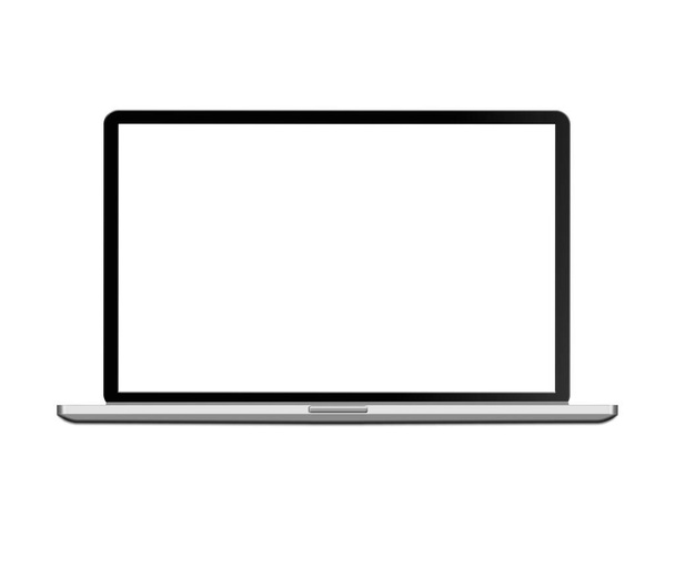 Notebook eristetty valkoisella pohjalla - Valokuva, kuva
