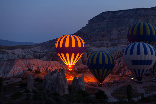 Cappadocia. La Cappadocia è il luogo dove la natura e la storia sono più splendidamente integrate nel mondo. - Foto, immagini