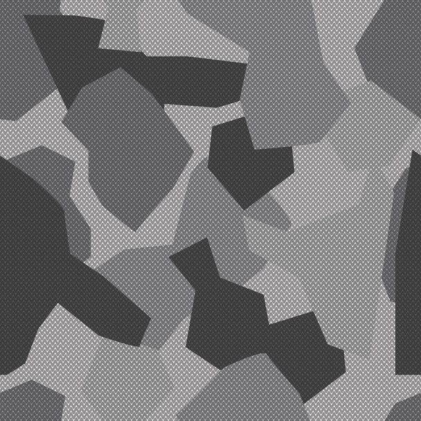 Abstrakter Schnee militärische Farben Wald Textur nahtlose Muster Tapeten, Nahtlose Muster Hintergrundbild. - Vektor, Bild
