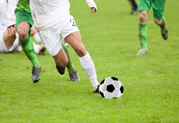 Fotbalisté boj o míč - Fotografie, Obrázek
