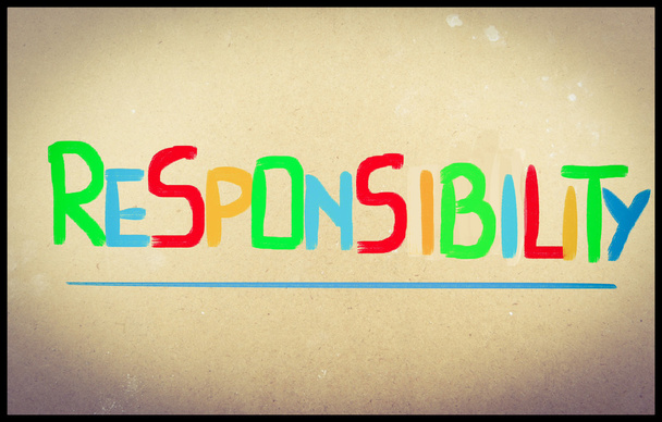verantwoordelijkheid concept - Foto, afbeelding