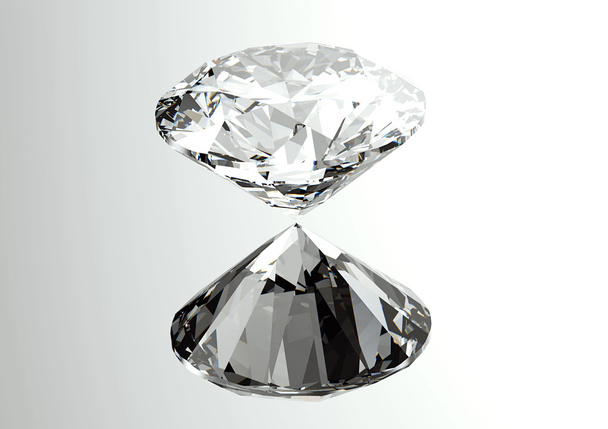 vykreslení 3D diamanty - Fotografie, Obrázek