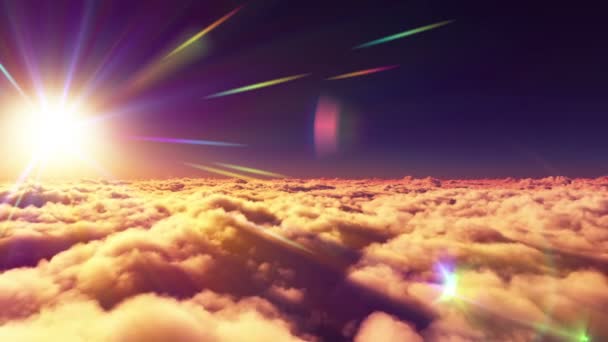 volar por encima de las nubes - Metraje, vídeo