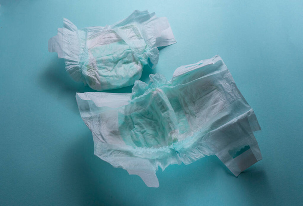 Closes up of Baby Diapers baby underwear - Foto, Imagen