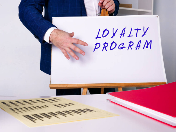 Conceptual photo about LOYALTY PROGRAM with written text. - Photo, Image