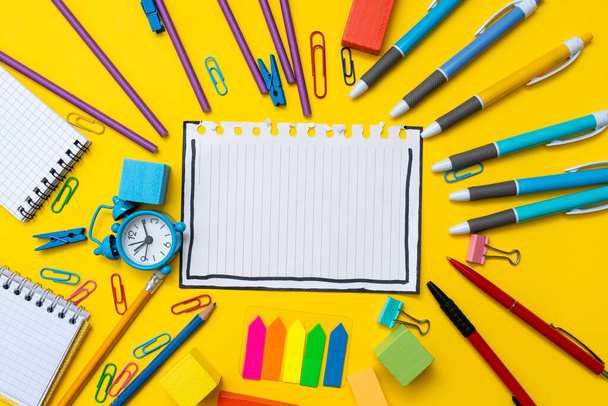 Flashy School Office Supplies, Bright Teaching Learning Collections, Kreatywne narzędzia do pisania, rzeczy edukacyjne, mieszane rzeczy Student Pen Notatnik papieru lepkie notatki ołówek - Zdjęcie, obraz