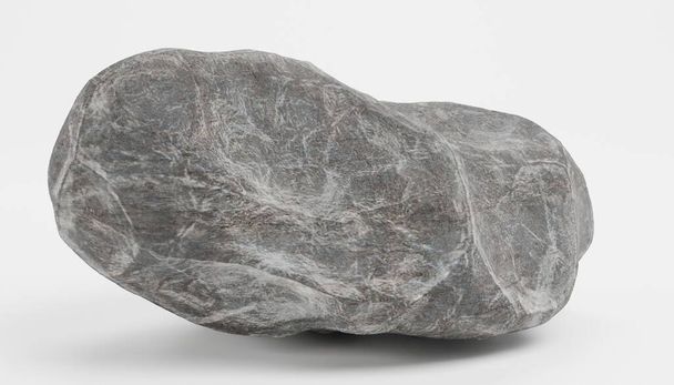 Realista 3D renderizado de piedra de roca - Foto, imagen