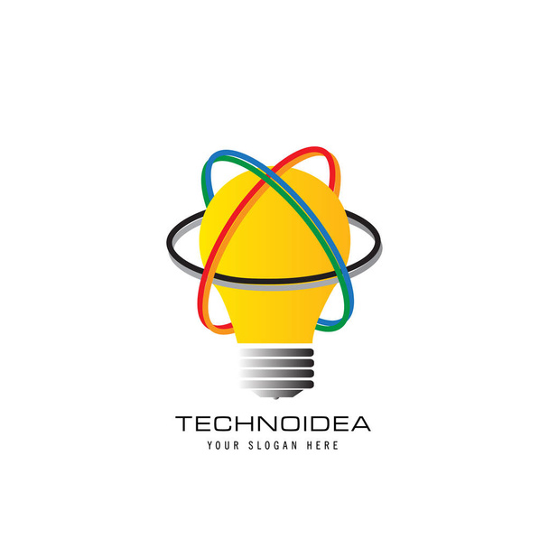 symbool logo van technologie creatief ontwerp - Vector, afbeelding