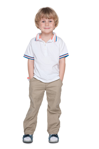 schattige preschool jongen - Foto, afbeelding