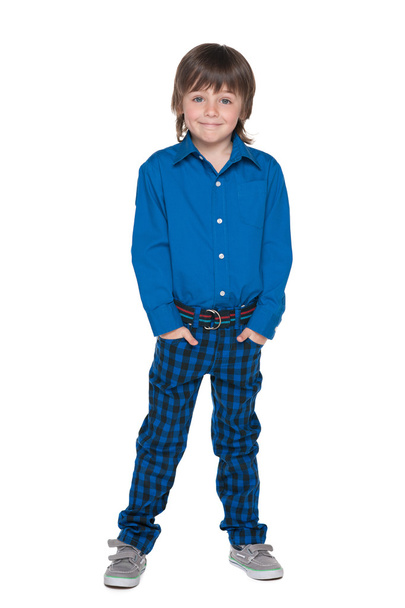 Smiling fashion little boy - Photo, Image