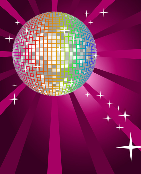 Boule disco - Vecteur, image