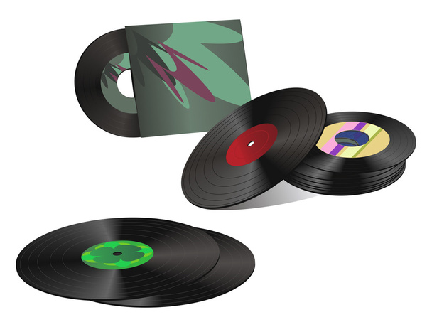 Records - Vector, Image