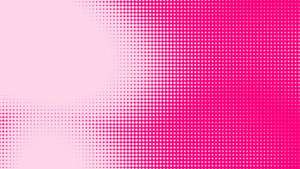 Dot pink pattern gradient texture background. Abstract illustration pop art halftone and retro style. creative design valentine concept, - Photo, Image