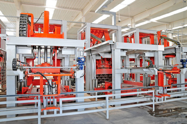 Ceramic factory equipment .Very clean and tidy - Photo, Image