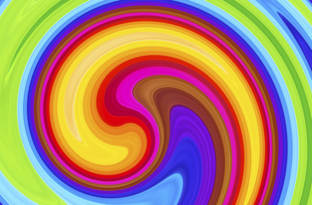 Color swirl abstract background - Photo, Image